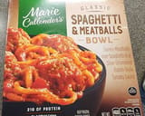 Marie Callender's Spaghetti and meatballs bowl