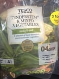 Tesco Tenderstem mixed vegetables
