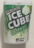 ICE BREAKERS ICE CUBES Spearmint Sugar Free Gum