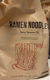 Public Goods Spicy Sesame Oil Ramen Noodles
