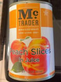 Mc.Trader Peach Slices in Juice