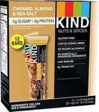 Kind LLC Nuts & spices caramel almond & sea salt bars