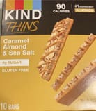 Kind Thins Caramel almond sea salt