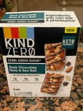 Kind Zero Dark Chocolate Nuts & Sea Salt
