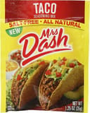 Mrs Dash Taco seasoning mix