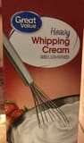 Great Value Heavy Whipping Cream