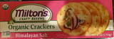 Milton's Organic Crackers Himalayan Salt