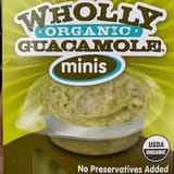 Wholly Organic Organic classic guacamole minis