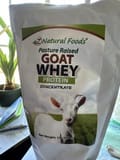 Z Natural Foods Pasture Raised Goat Whey Protein Concentrate
