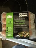 Connie's Kitchen Chicken Sausages Feta and Spinach
