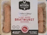 The Very Good Butchers Plant-Based Bratwurst Sausages