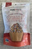 PURE FOOD by Estée Sprinkles Round Rainbow