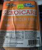 Thin Slim Hamburger buns