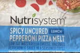 Nutrisystem Spicy uncured pepperoni pizza melt