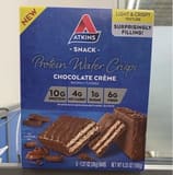 Atkins Protein Wafer Crisps Chocolate Crème