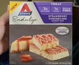 Atkins Strawberry Cheesecake Dessert Bar