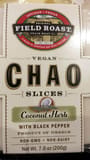 Field Roast Vegan chao slices