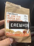 Papa Steve’s No Junk Raw Protein Bar Peanut Butter Crunch