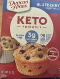Duncan Hines Blueberry Muffin Mix Keto Friendly