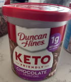 Duncan Hines Keto Friendly Chocolate Frosting