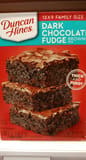 Duncan Hines Dark Chocolate Fudge Brownie Mix