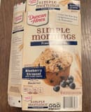 Duncan Hines Simple Mornings Blueberry Streusel Premium Muffin Mix