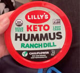 Lilly's Keto hummus Ranch Dill
