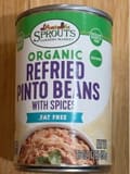 Sprouts Organic Fat Free Vegetarian Refried Pinto Beans With Spices