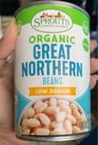 Sprouts Farmers Market Organic great northern beans