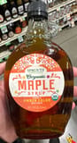 Sprouts Organic Maple Syrup, Grade A, Amber Color