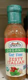Sprouts Organic Fat Free Zesty Italian Dressing & Marinade