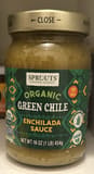 Sprouts Farmers Market Organic Green Chile Enchilada Sauce