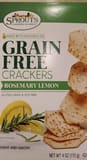 Sprouts Grain Free Rosemary Lemon Crackers
