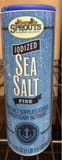 Sprouts Fine Iodized Sea Salt
