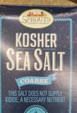 Kosher Sea Salt Sprouts Kosher Sea Salt