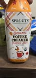 Sprouts Farmers Market Organic Coffee Creamer Pumpkin Spice