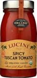 Lucini Organic Sauce spicy tuscan