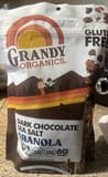 Grandy Organics Dark Chocolate Sea Salt Granola