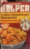 Hamburger Helper Double cheeseburger macaroni