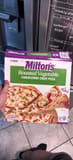Milton's Roasted Vegetable Cauliflower Crust Pizza