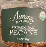 Aurora Organic Raw Pecans