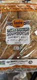 Izzio Power Grains Sourdough Sandwich Rolls