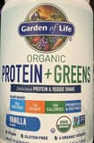 Garden of Life Organic Protein + Greens