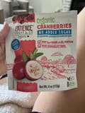 Patience Fruit & Co Organic Dried Cranberries No Added Sugar