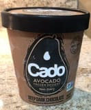 Cado Deep dark chocolate avocado frozen dessert