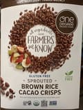 One Degree Organic Foods Sprouted Brown Rice Cacao Crisps