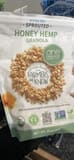 One Degree Organic Foods Sprouted Honey Hemp Granola