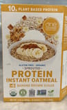 One Degree Organic Foods Protein Instant Oatmeal Banana Brown Sugar