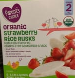 Parent's Choice Organic Banana Rice Rusks