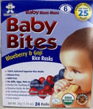 Want Want Organic Blueberry & Goji Rice Rusks